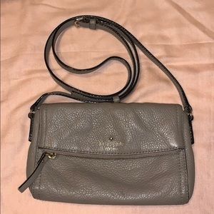 Kate Spade tan pebbled leather:)